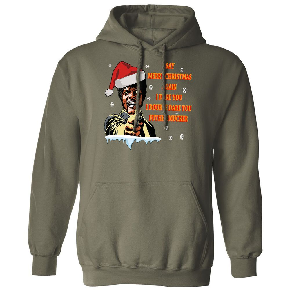 Classic Unisex Hoodie - YA18A187 - Military Green - 4