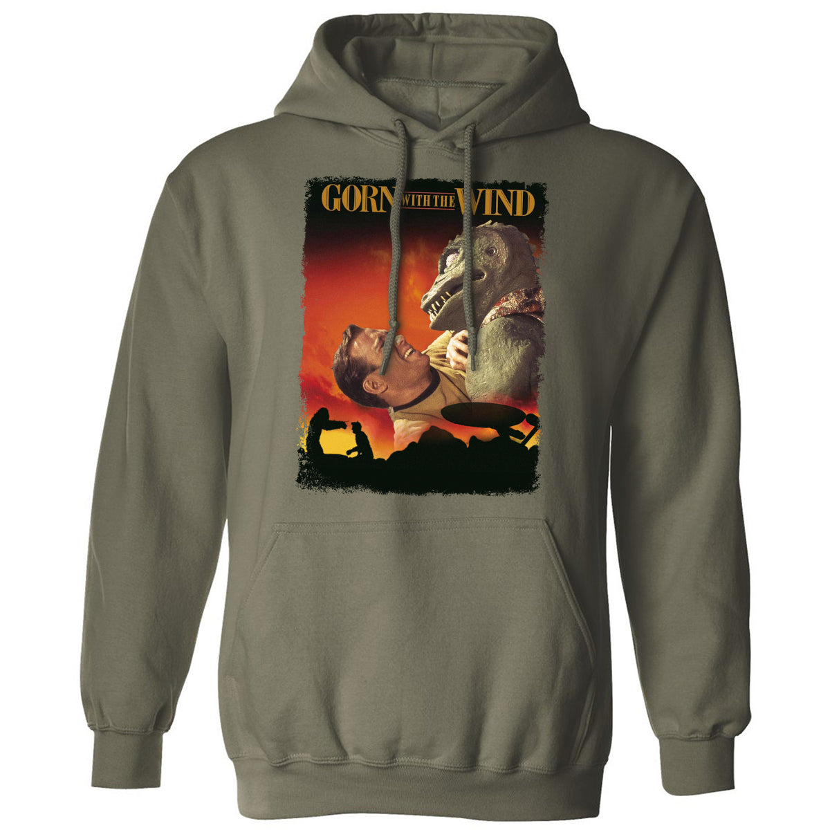 Classic Unisex Hoodie - HBHXLSTG - Military Green - 4