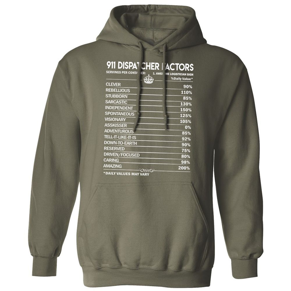 Classic Unisex Hoodie - 6F9CPW3Q - Military Green - 4