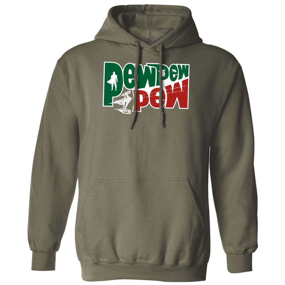 Classic Unisex Hoodie - 3755HSDV - Military Green - 4