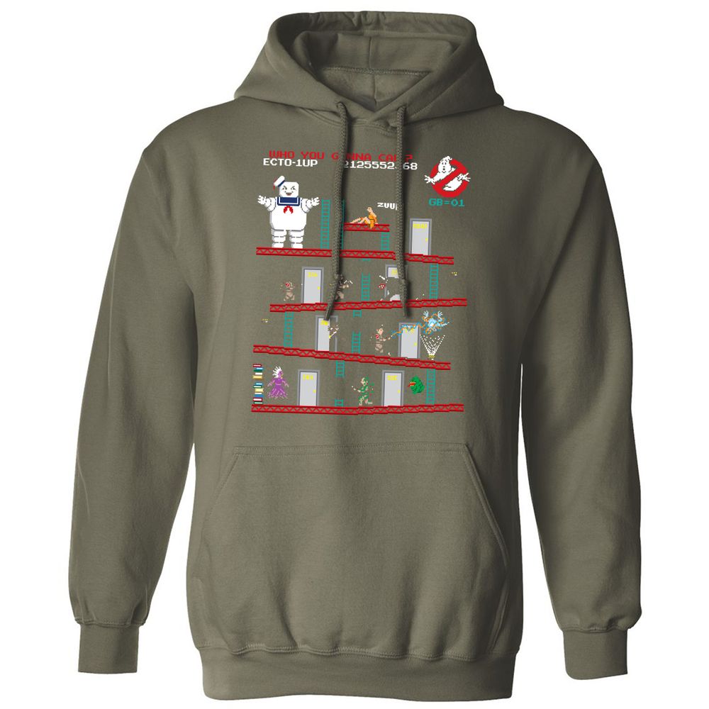 Classic Unisex Hoodie - MJ49K2R7 - Military Green - 4