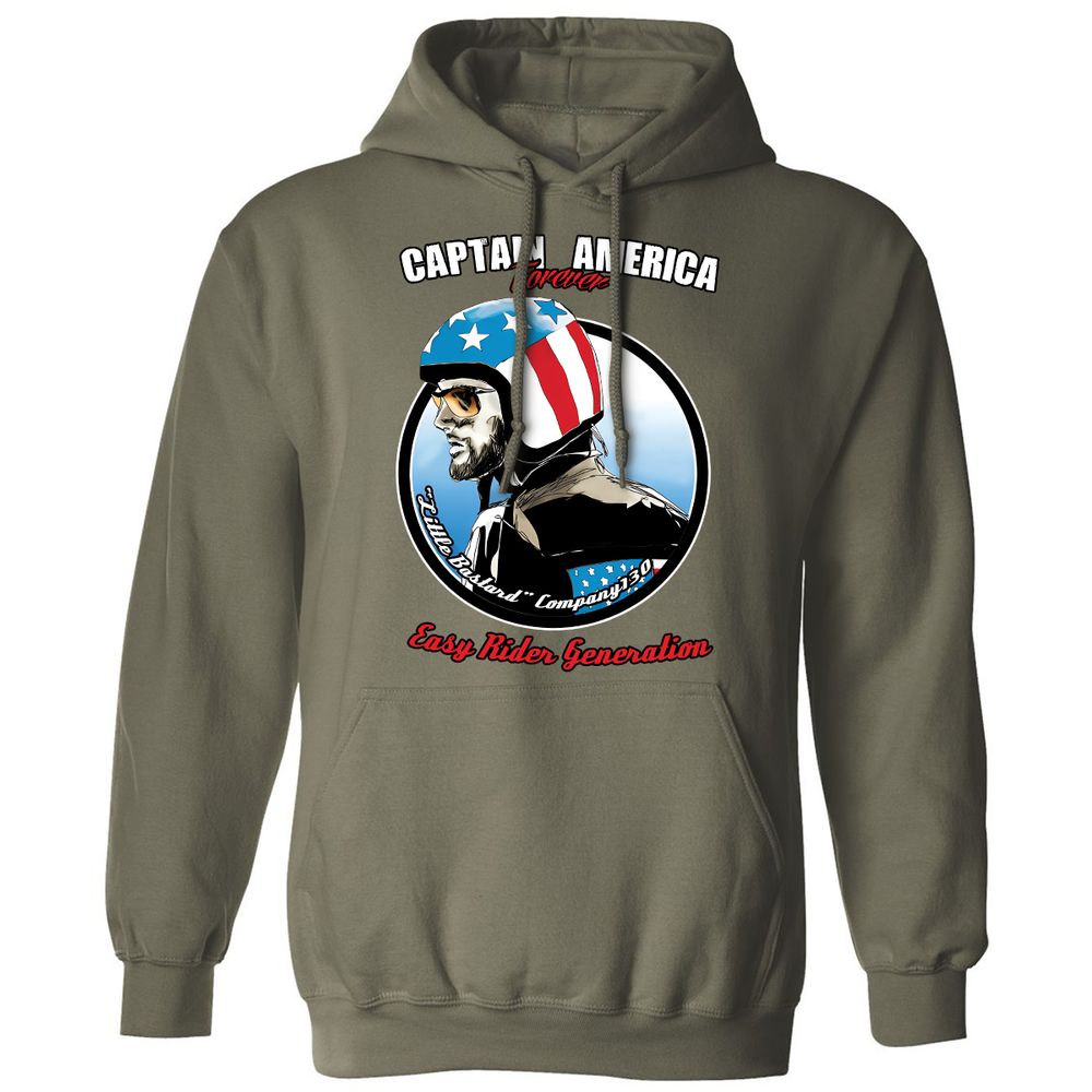 Classic Unisex Hoodie - C25YBPF8 - Military Green - 4