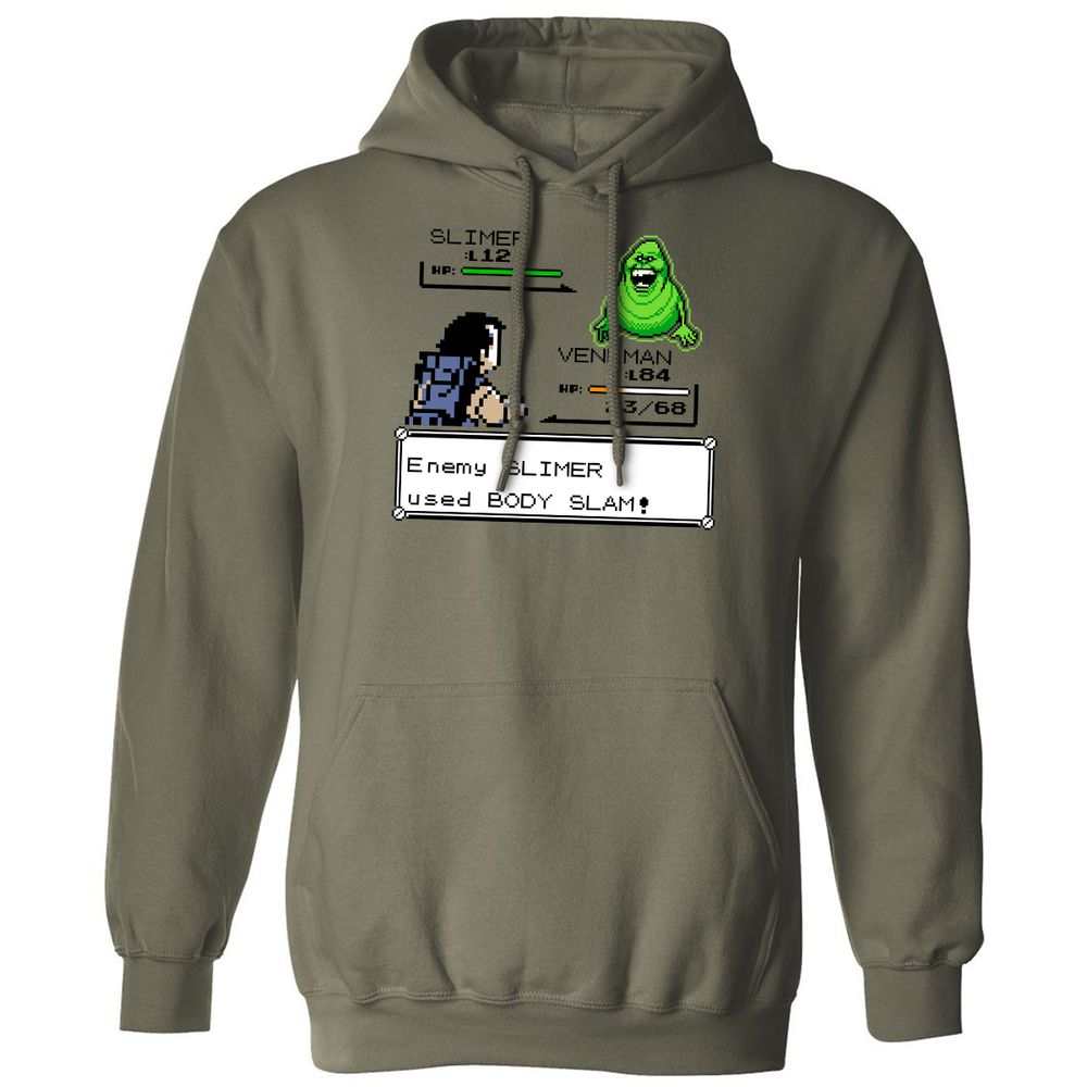 Classic Unisex Hoodie - YQHMEJ9E - Military Green - 4