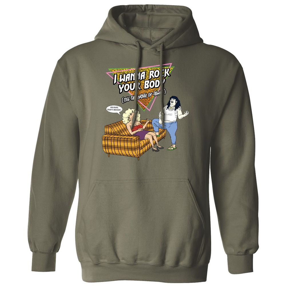 Classic Unisex Hoodie - X18UFF5R - Military Green - 4