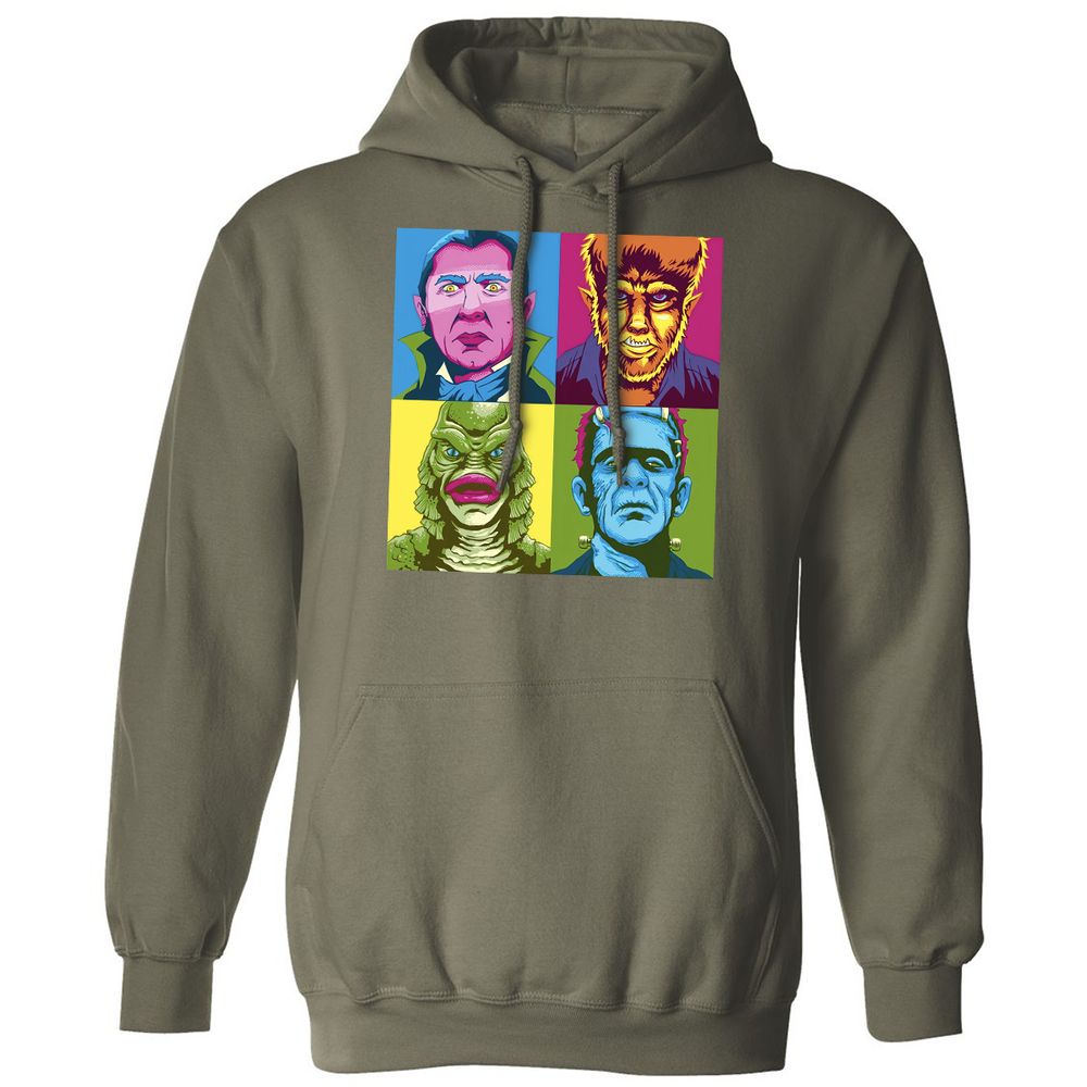 Classic Unisex Hoodie - QQG74CA5 - Military Green - 4