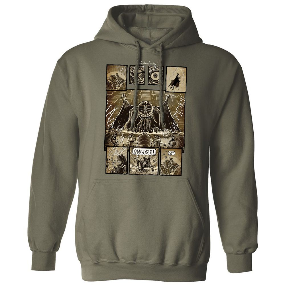 Classic Unisex Hoodie - Z6SUGD5P - Military Green - 4