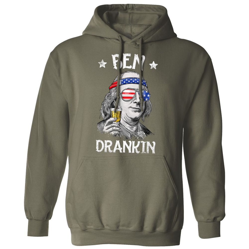 Classic Unisex Hoodie - LLB31KXU - Military Green - 4