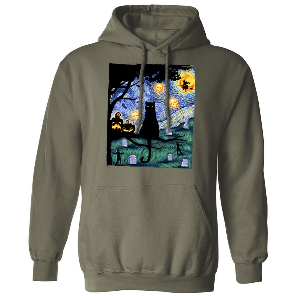 Classic Unisex Hoodie - G727KZP7 - Military Green - 4