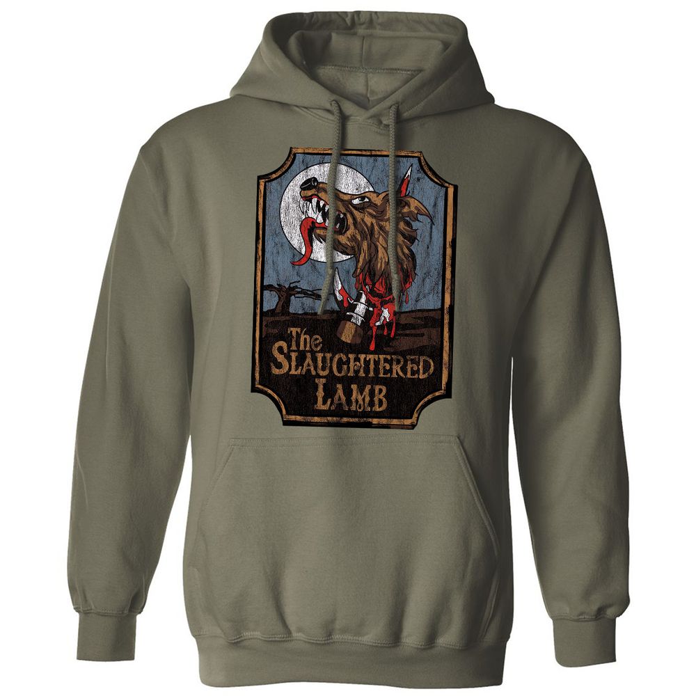 Classic Unisex Hoodie - 43K12MJY - Military Green - 4