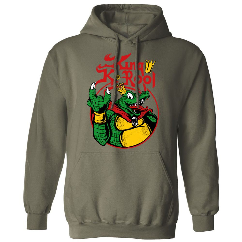 Classic Unisex Hoodie - QTV85P4P - Military Green - 4