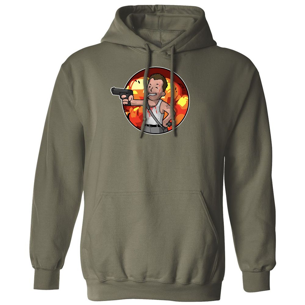 Classic Unisex Hoodie - ZTQRFA3G - Military Green - 4