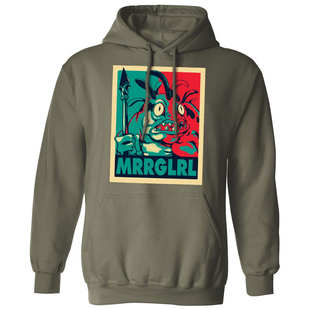 Classic Unisex Hoodie - CB4MSJ4G - Military Green - 4