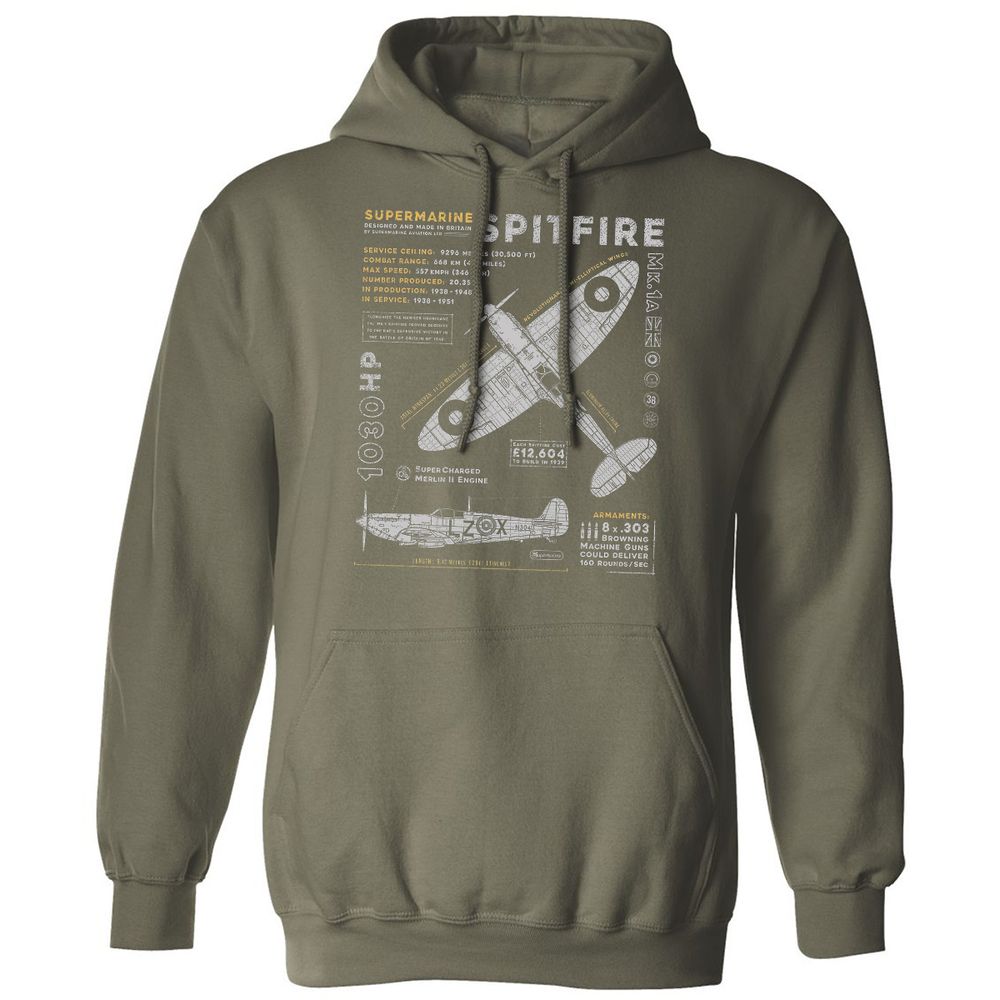 Supermarine Spitfire Essential - Military Green - 4
