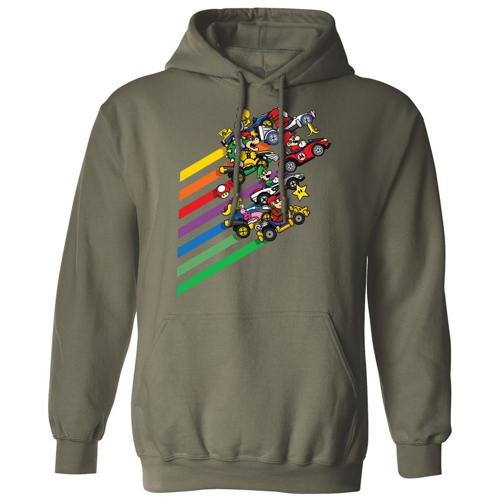 Classic Unisex Hoodie - J451P7JV - Military Green - 4