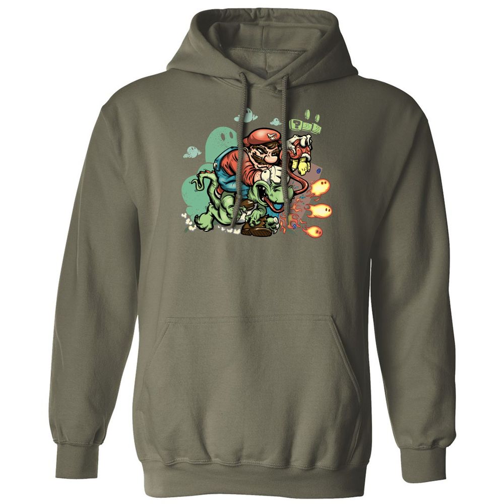 Classic Unisex Hoodie - FJN87EBQ - Military Green - 4