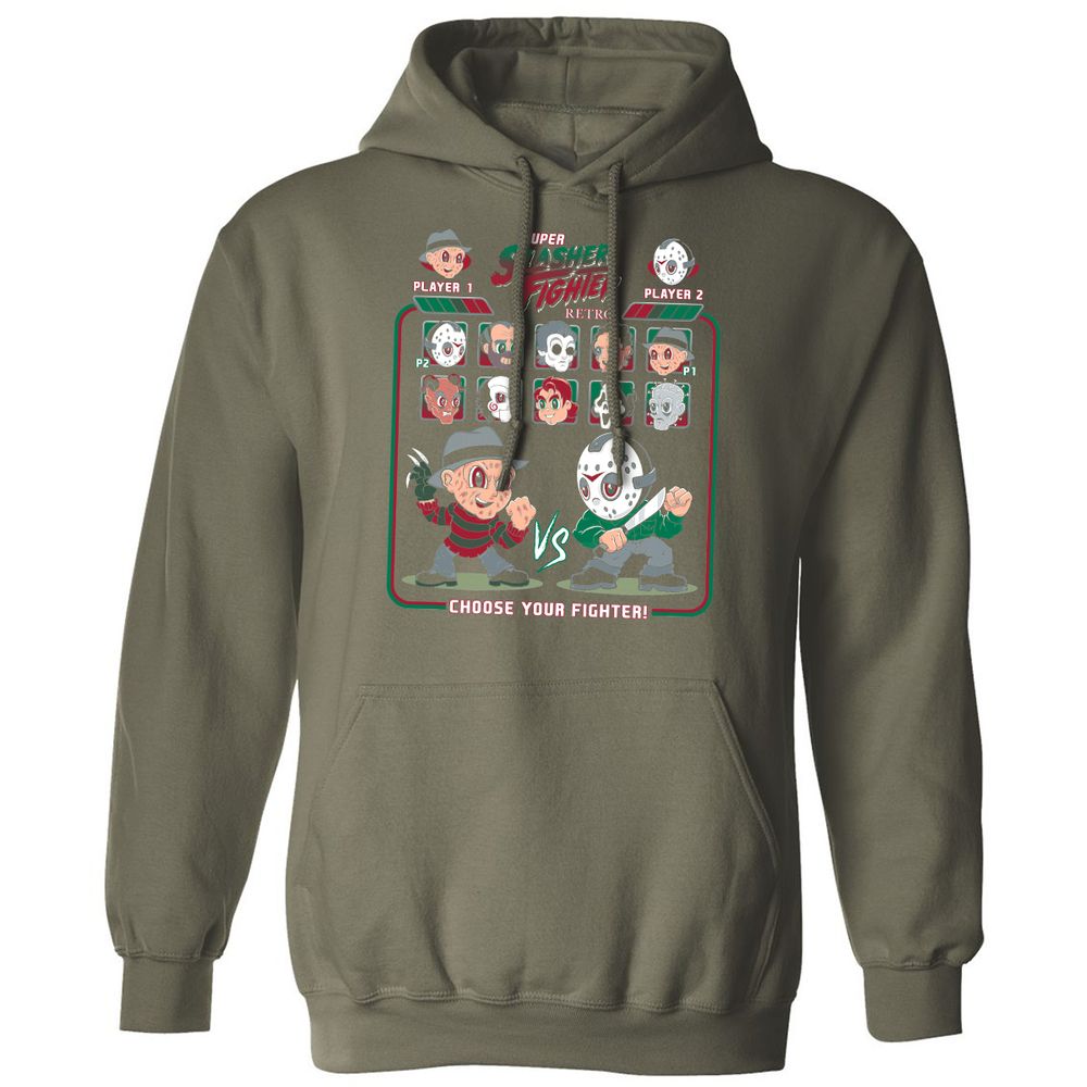 Classic Unisex Hoodie - E35L3TD6 - Military Green - 4