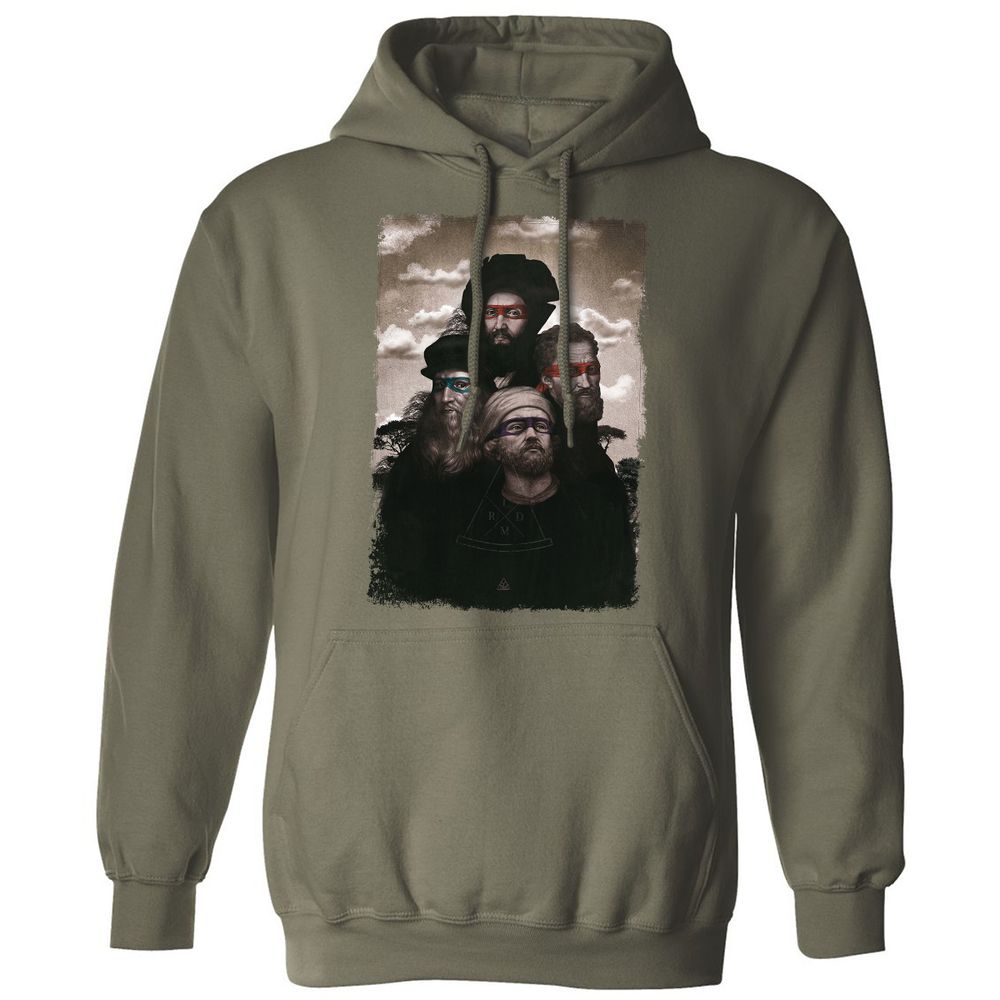 Classic Unisex Hoodie - YMCJMXLK - Military Green - 4