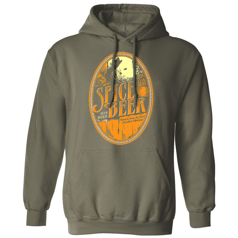 Classic Unisex Hoodie - SQWRMGML - Military Green - 4