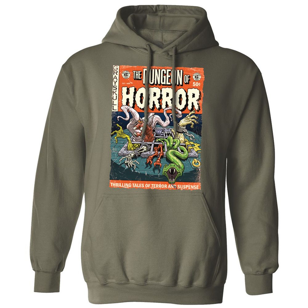 Classic Unisex Hoodie - A64L6JMJ - Military Green - 4