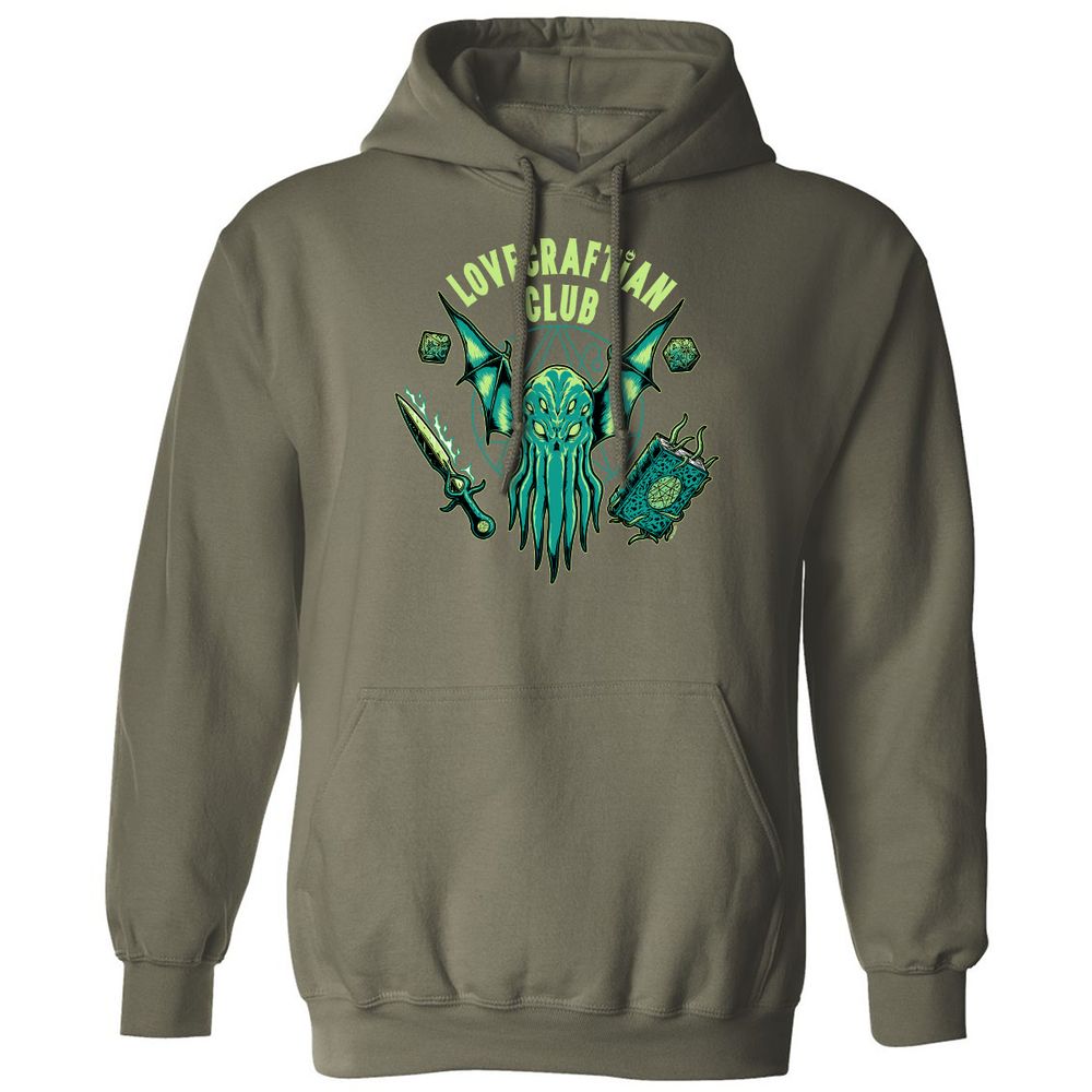 Classic Unisex Hoodie - 6ZB9N27K - Military Green - 4
