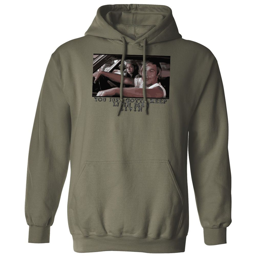 You just gotta keep livin' man - Military Green - 4