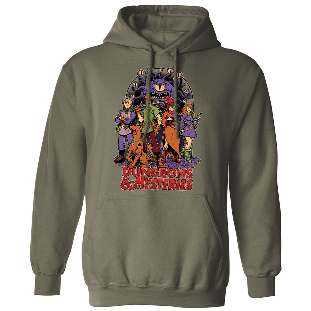 Classic Unisex Hoodie - ZSDKGQND - Military Green - 4