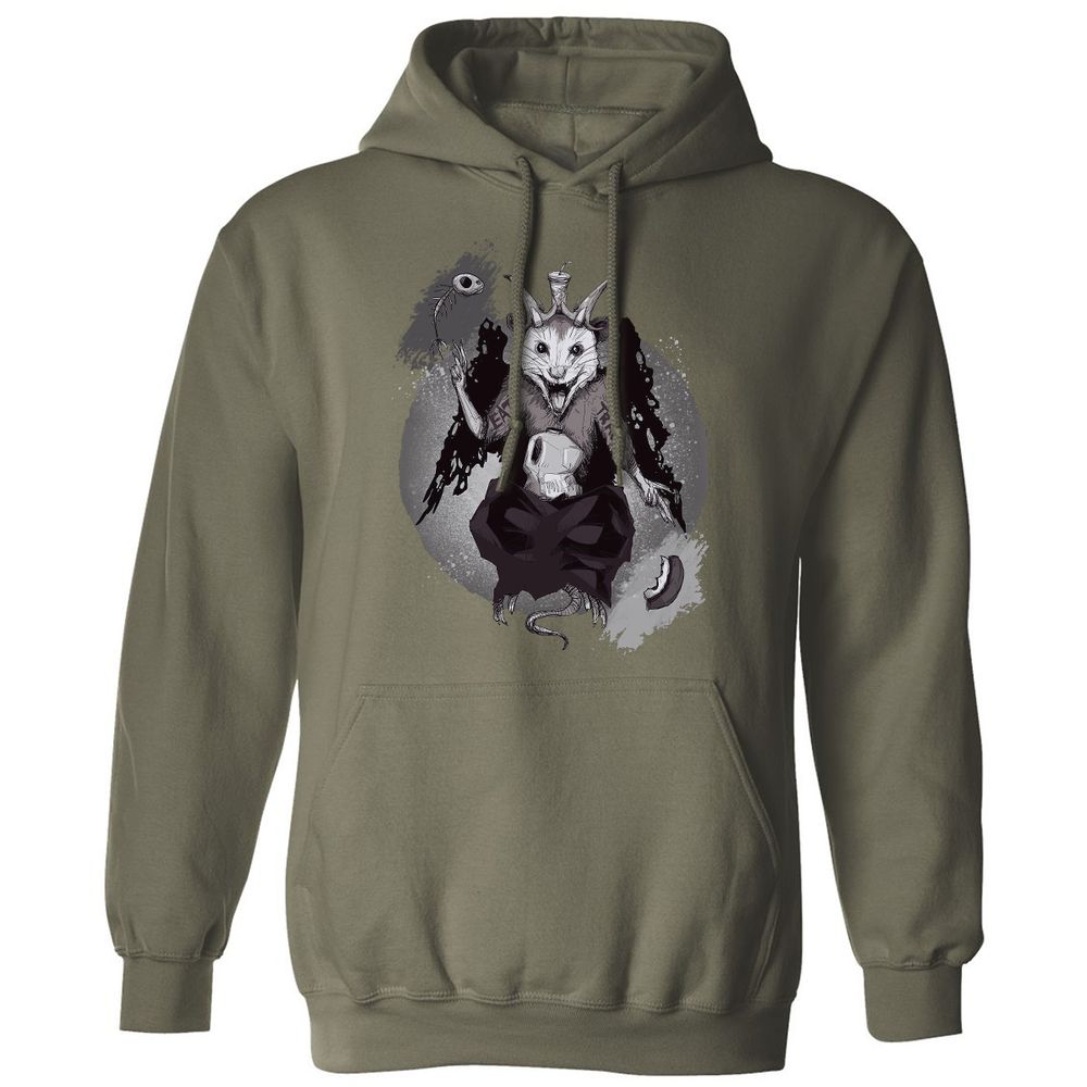 Classic Unisex Hoodie - GNUH3FMJ - Military Green - 4