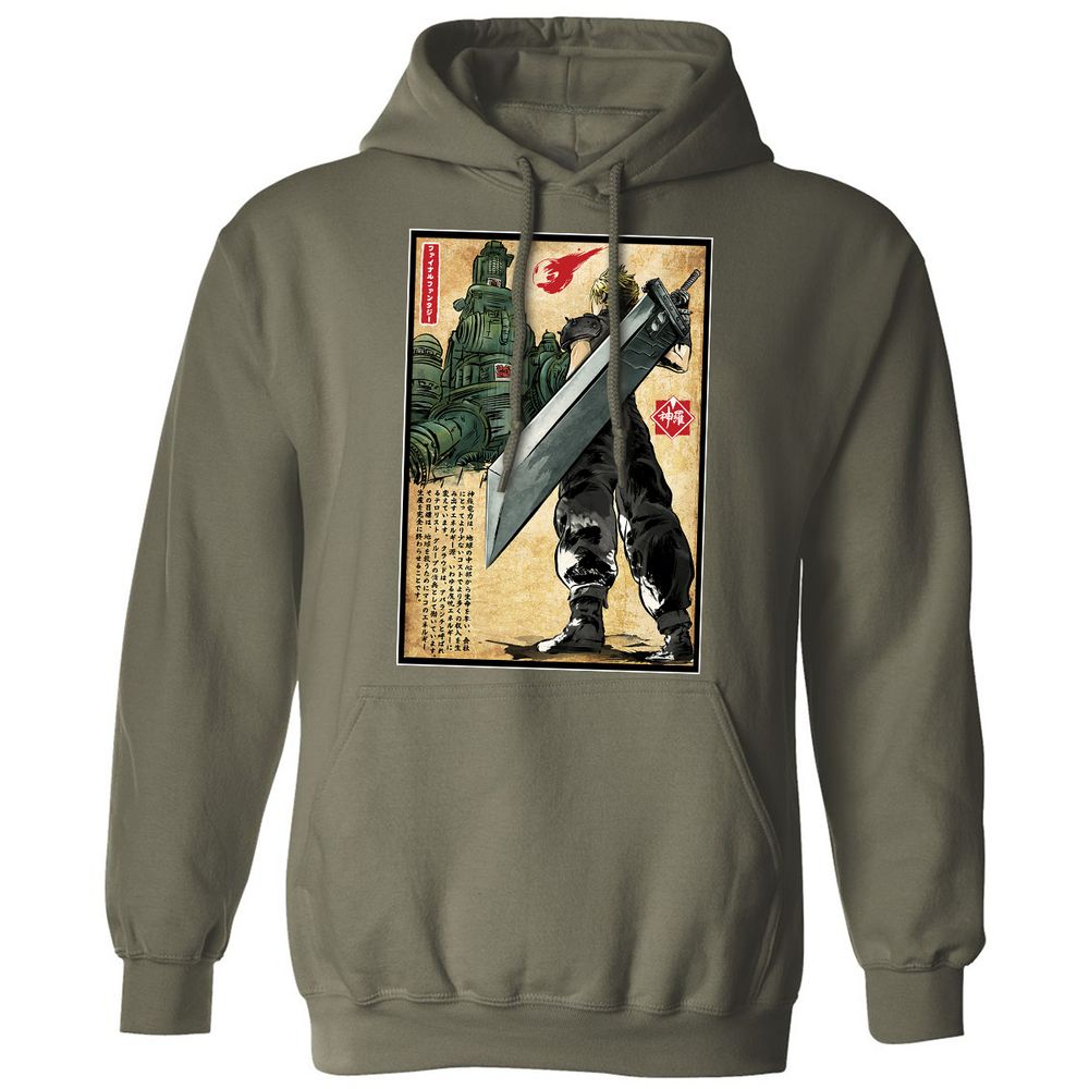 Classic Unisex Hoodie - 715AGZMX - Military Green - 4