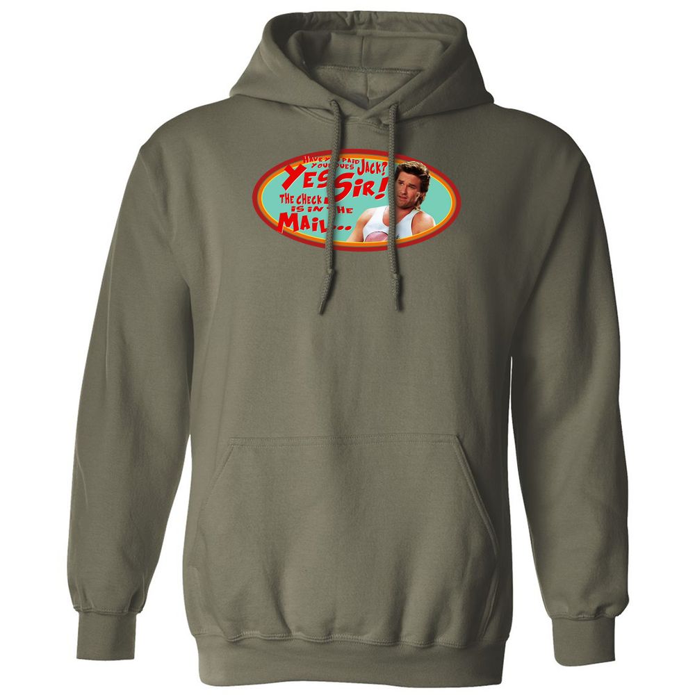Classic Unisex Hoodie - GZB4X1PF - Military Green - 4