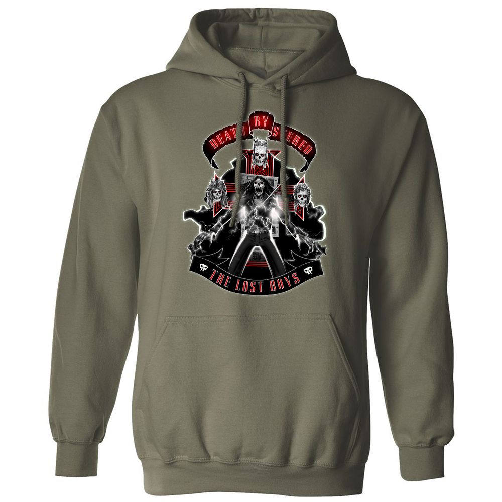 Classic Unisex Hoodie - 9Q425BVH - Military Green - 4