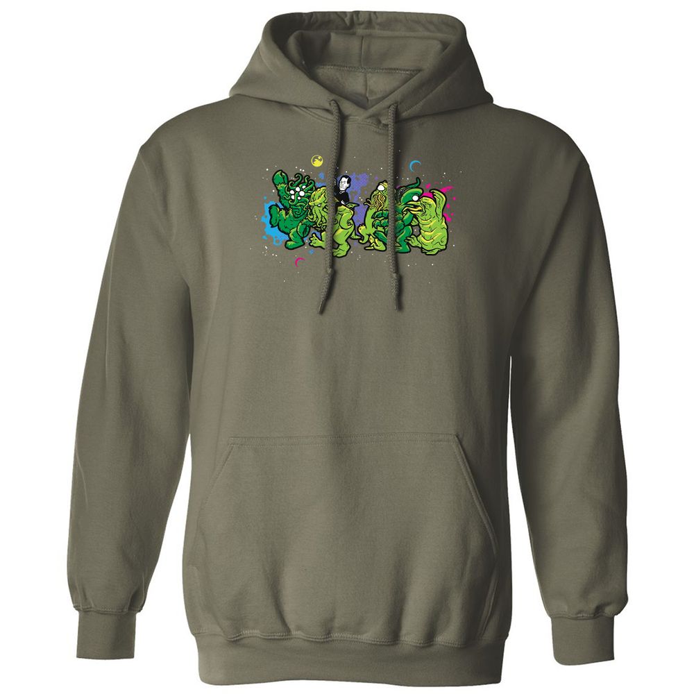 Classic Unisex Hoodie - 4CHLP8ST - Military Green - 4