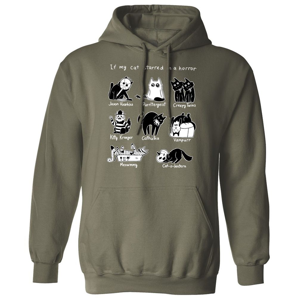 Classic Unisex Hoodie - 2XH7TF7M - Military Green - 4