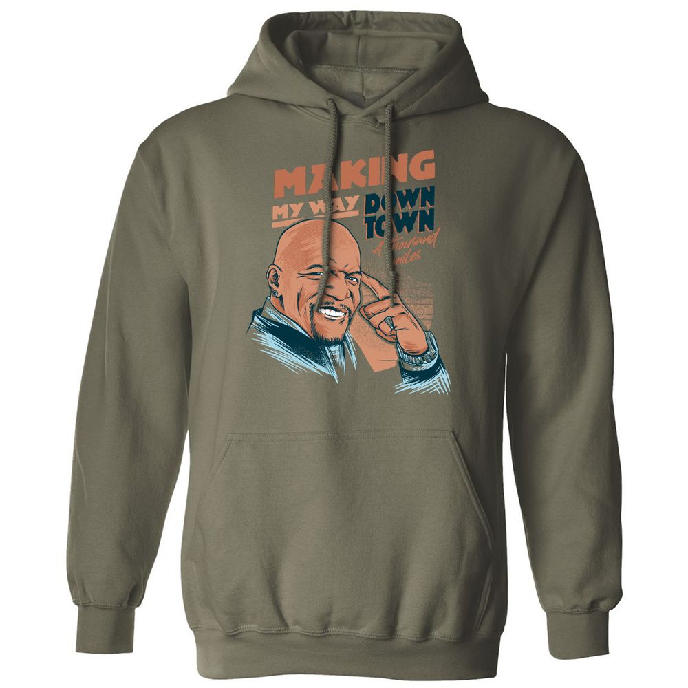 Classic Unisex Hoodie - NA86HZVL - Military Green - 4
