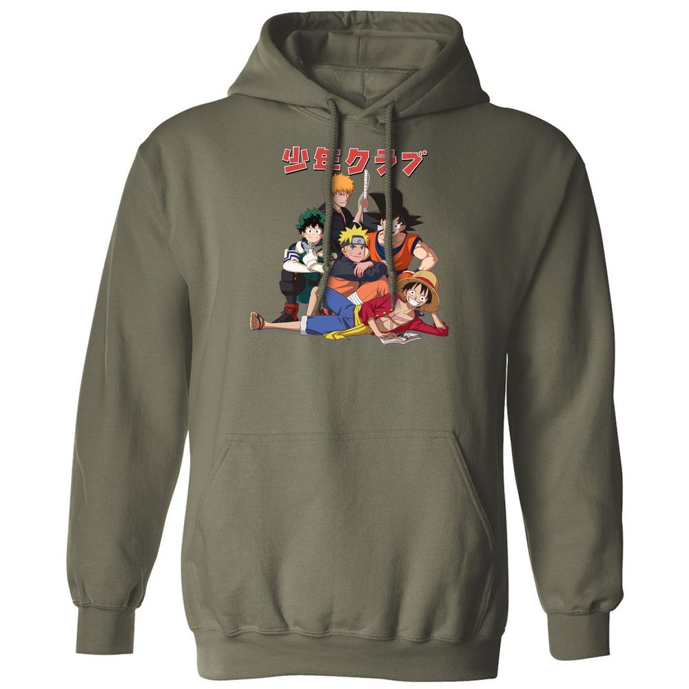 Classic Unisex Hoodie - YNZG21V7 - Military Green - 4