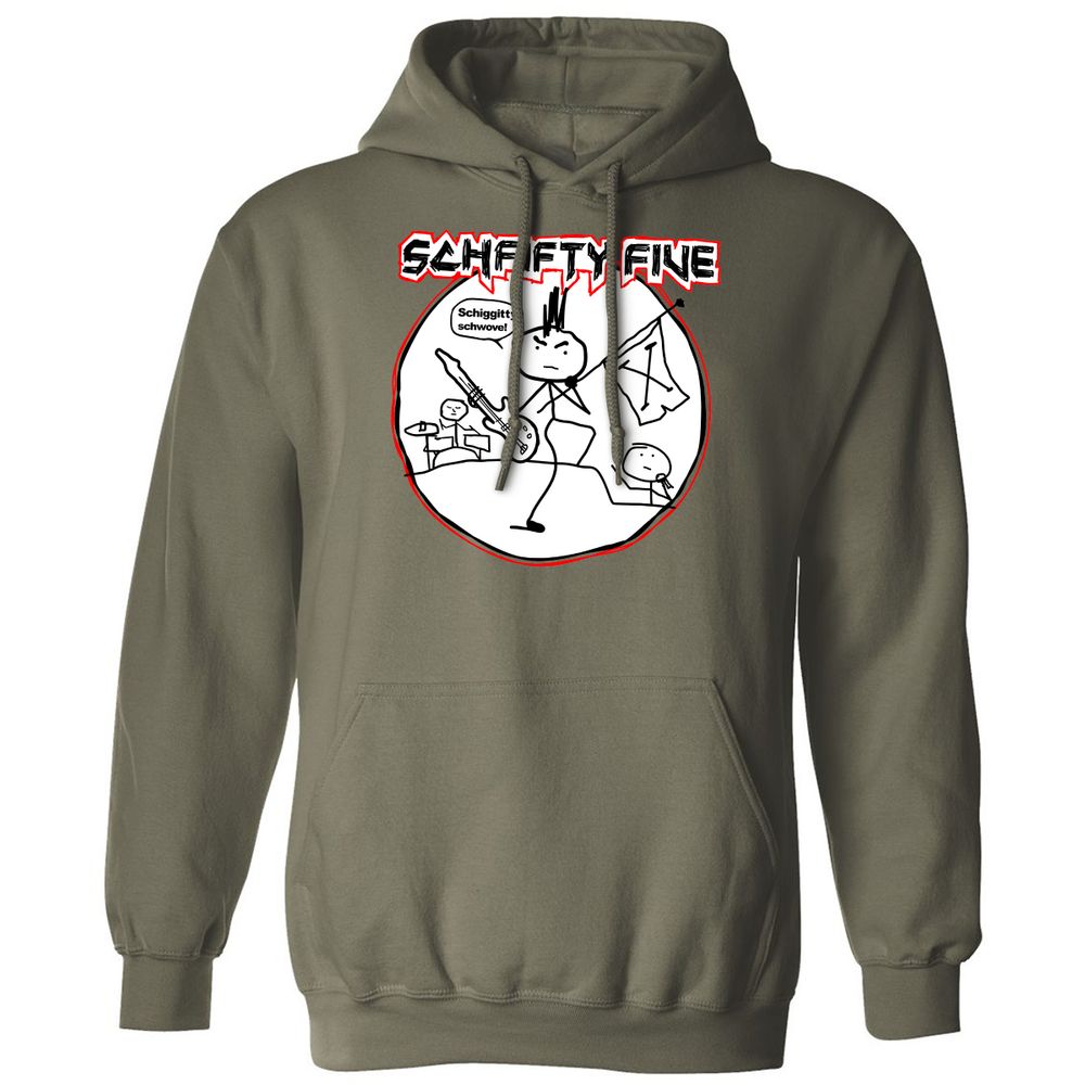 Classic Unisex Hoodie - LK2EDLGU - Military Green - 4