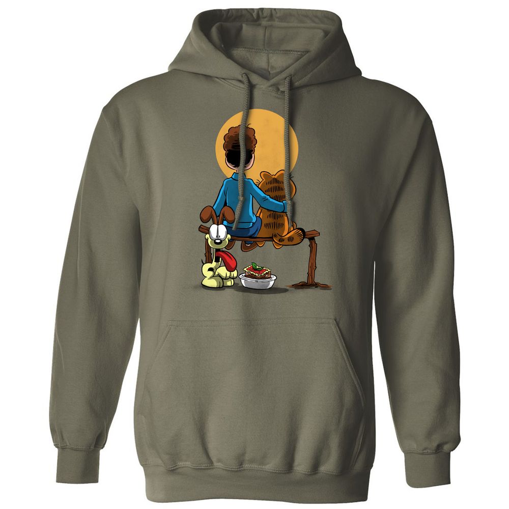 Classic Unisex Hoodie - CVHCQ5XL - Military Green - 4