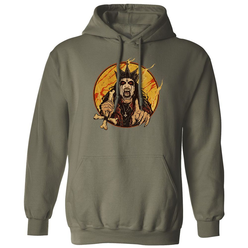 Classic Unisex Hoodie - E2E29V58 - Military Green - 4