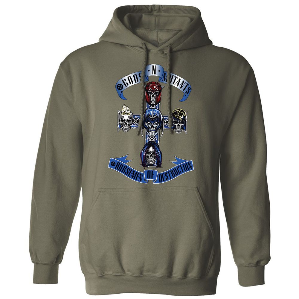 Classic Unisex Hoodie - QSLFD31U - Military Green - 4