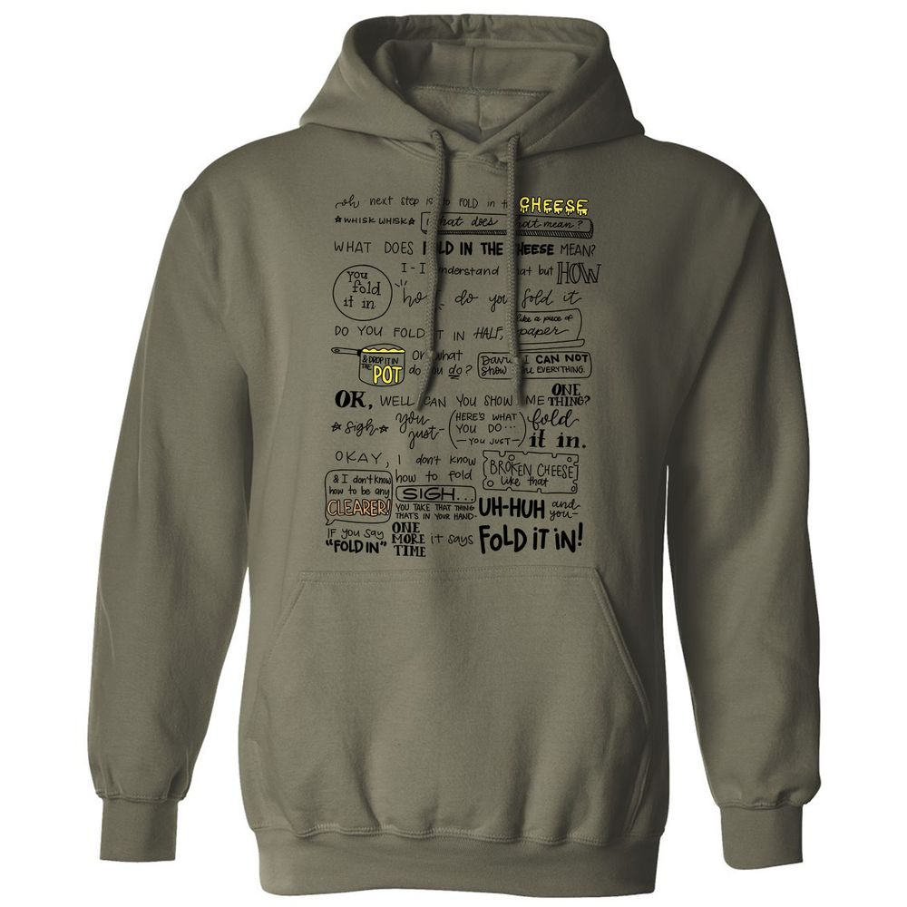 Classic Unisex Hoodie - KWGDBTBA - Military Green - 4