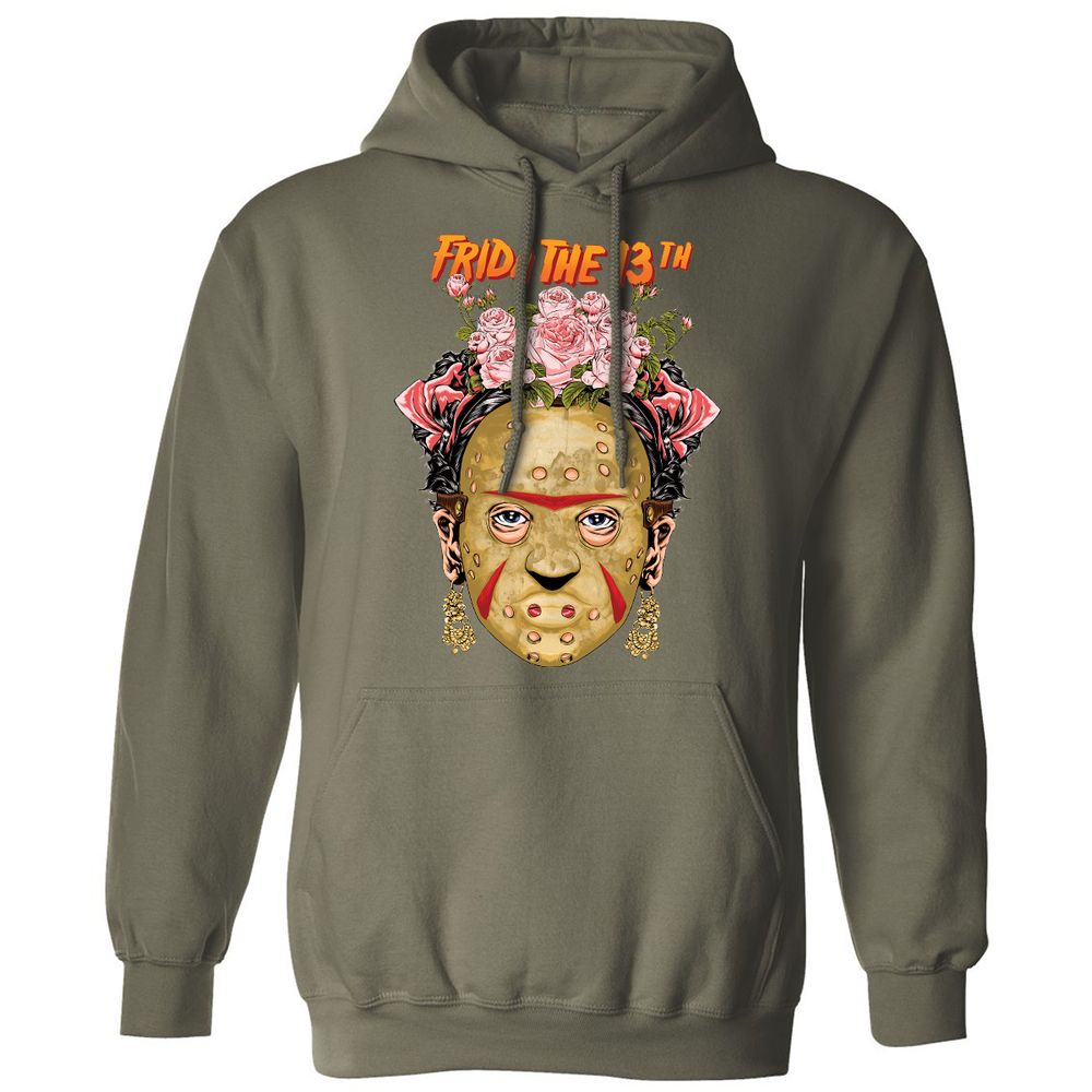 Classic Unisex Hoodie - QCN2D53J - Military Green - 4
