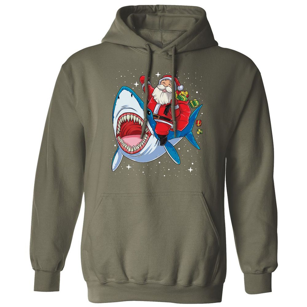 Classic Unisex Hoodie - MW3RH9J8 - Military Green - 4
