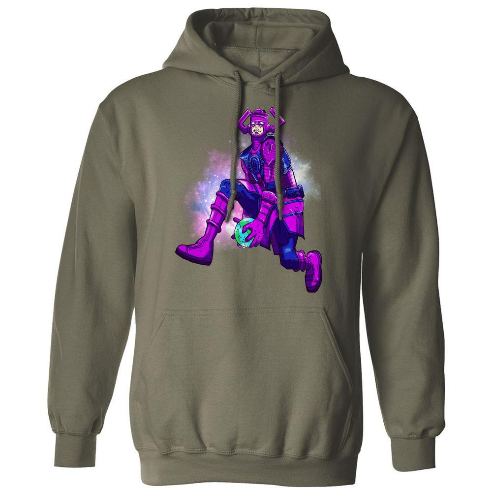 Classic Unisex Hoodie - HQ4PC75E - Military Green - 4