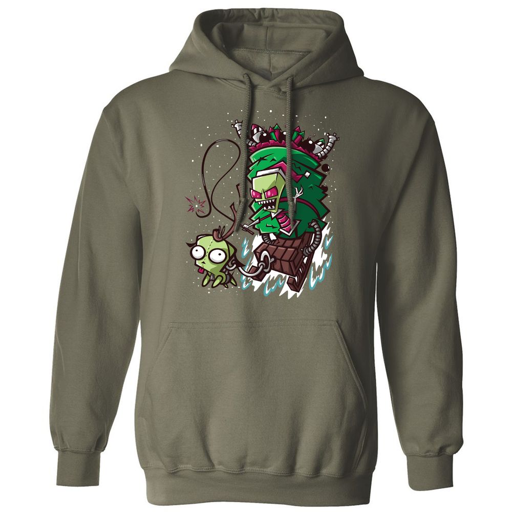 Classic Unisex Hoodie - FELSP82G - Military Green - 4