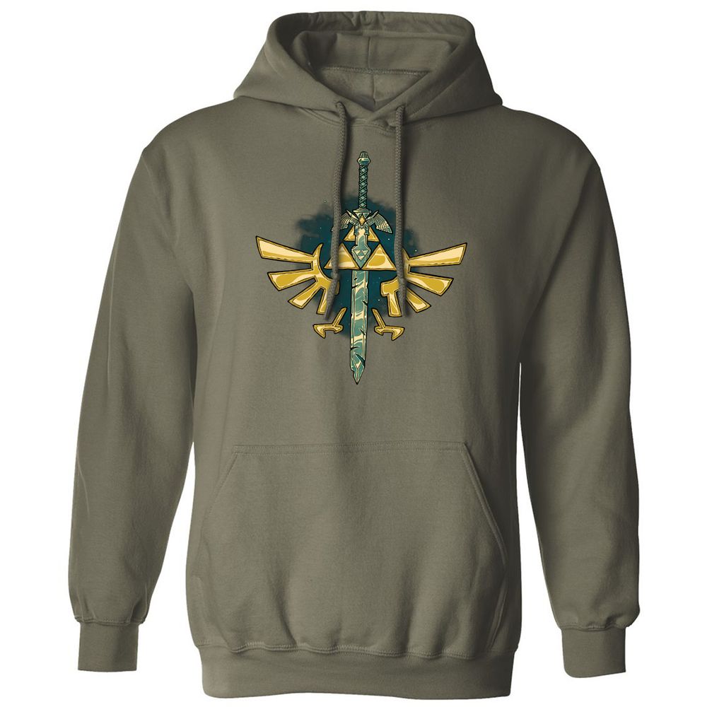 Classic Unisex Hoodie - 3XHUGV4Y - Military Green - 4