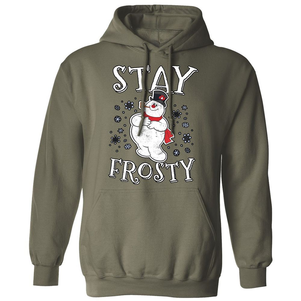 Classic Unisex Hoodie - SJEW6T3A - Military Green - 4