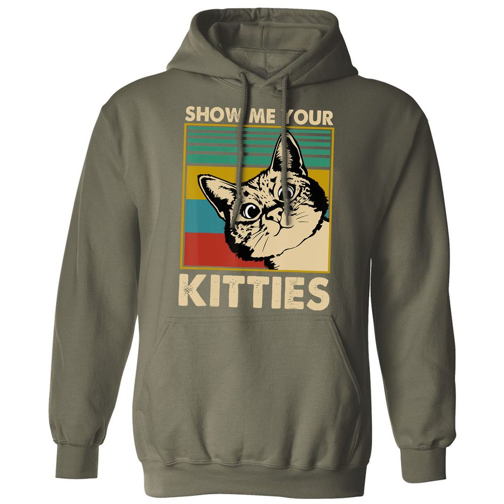 Classic Unisex Hoodie - PJQ9N7Q5 - Military Green - 4