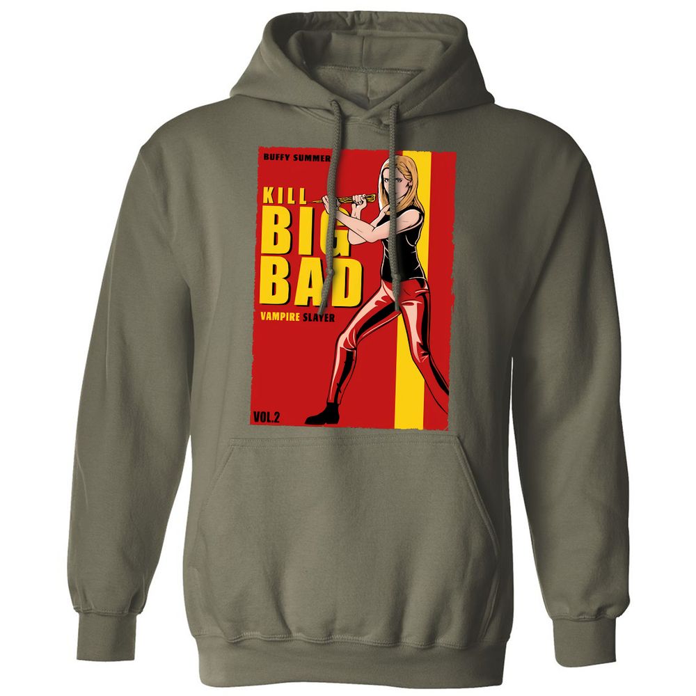 Classic Unisex Hoodie - 447RS4R3 - Military Green - 4