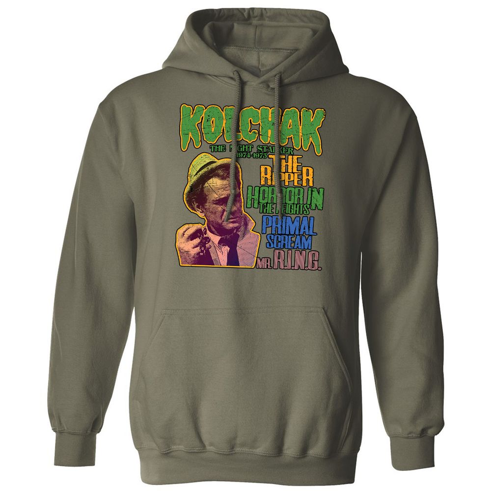 Classic Unisex Hoodie - DY7D6ECX - Military Green - 4