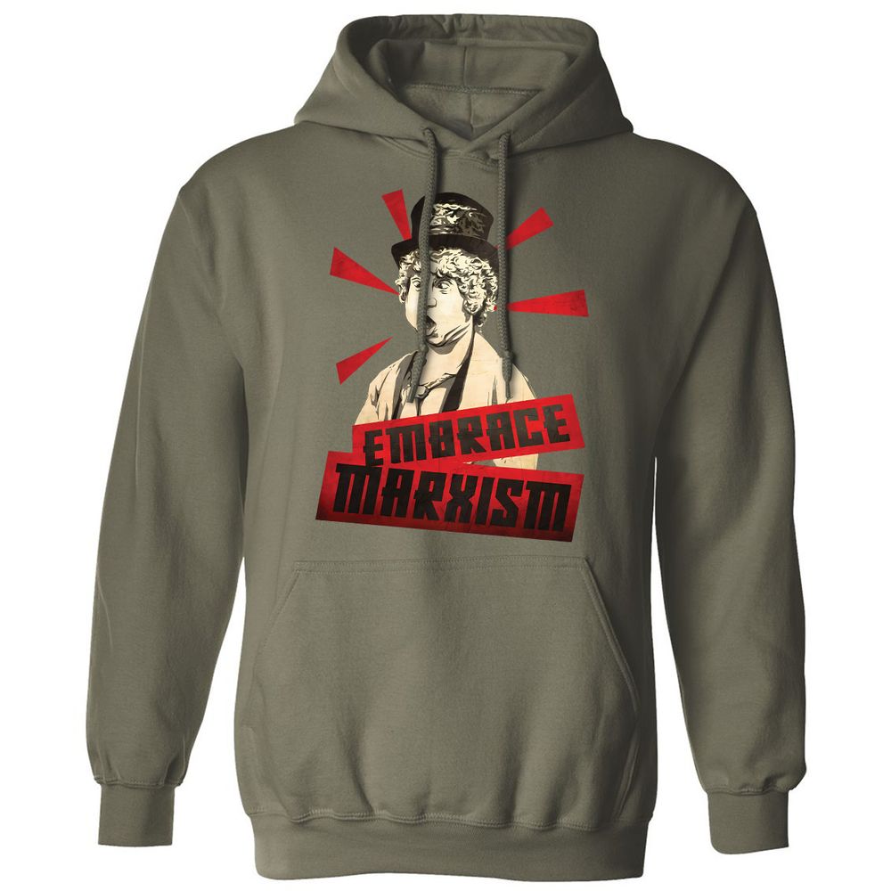 Classic Unisex Hoodie - 9Q5KN1QB - Military Green - 4