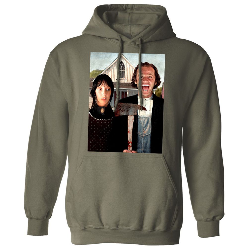 Classic Unisex Hoodie - PF7Q3ELN - Military Green - 4